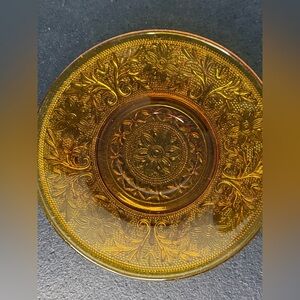 Vintage Indiana Glass Sandwich Daisy Small Plate